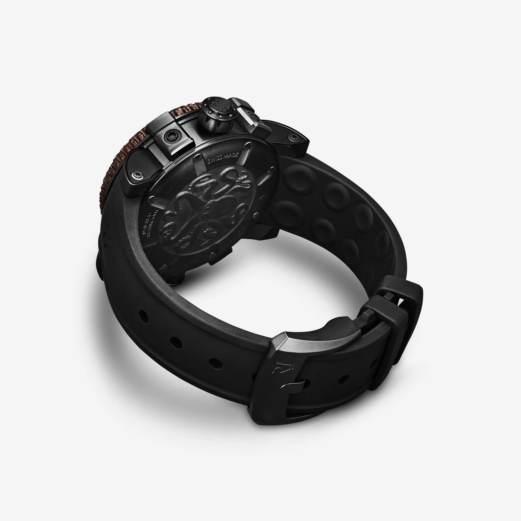Romain Jerome Octopus Black Dial Automatic Men's Watch RJ.T.AU.DI.001.01