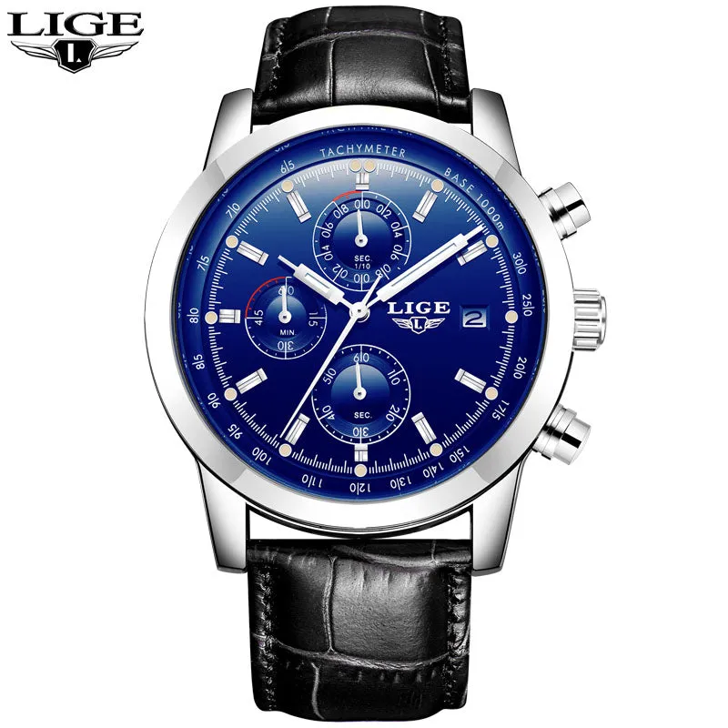 Rosewood Chronograph Water Resistant Watch