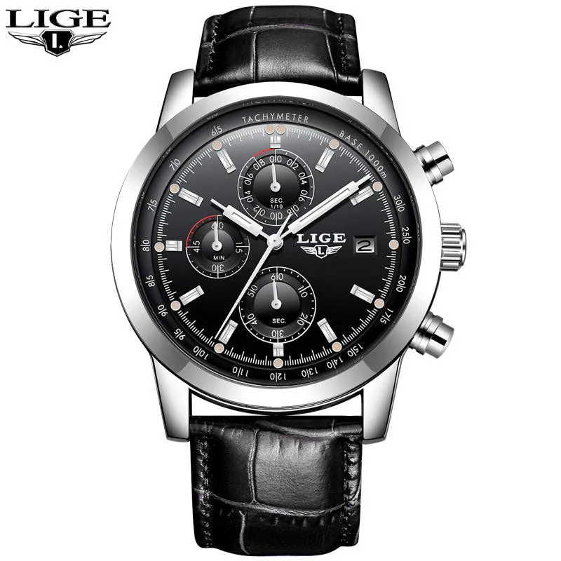 Rosewood Chronograph Water Resistant Watch