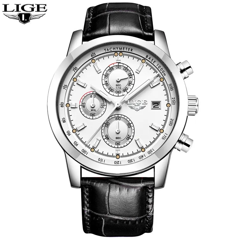 Rosewood Chronograph Water Resistant Watch