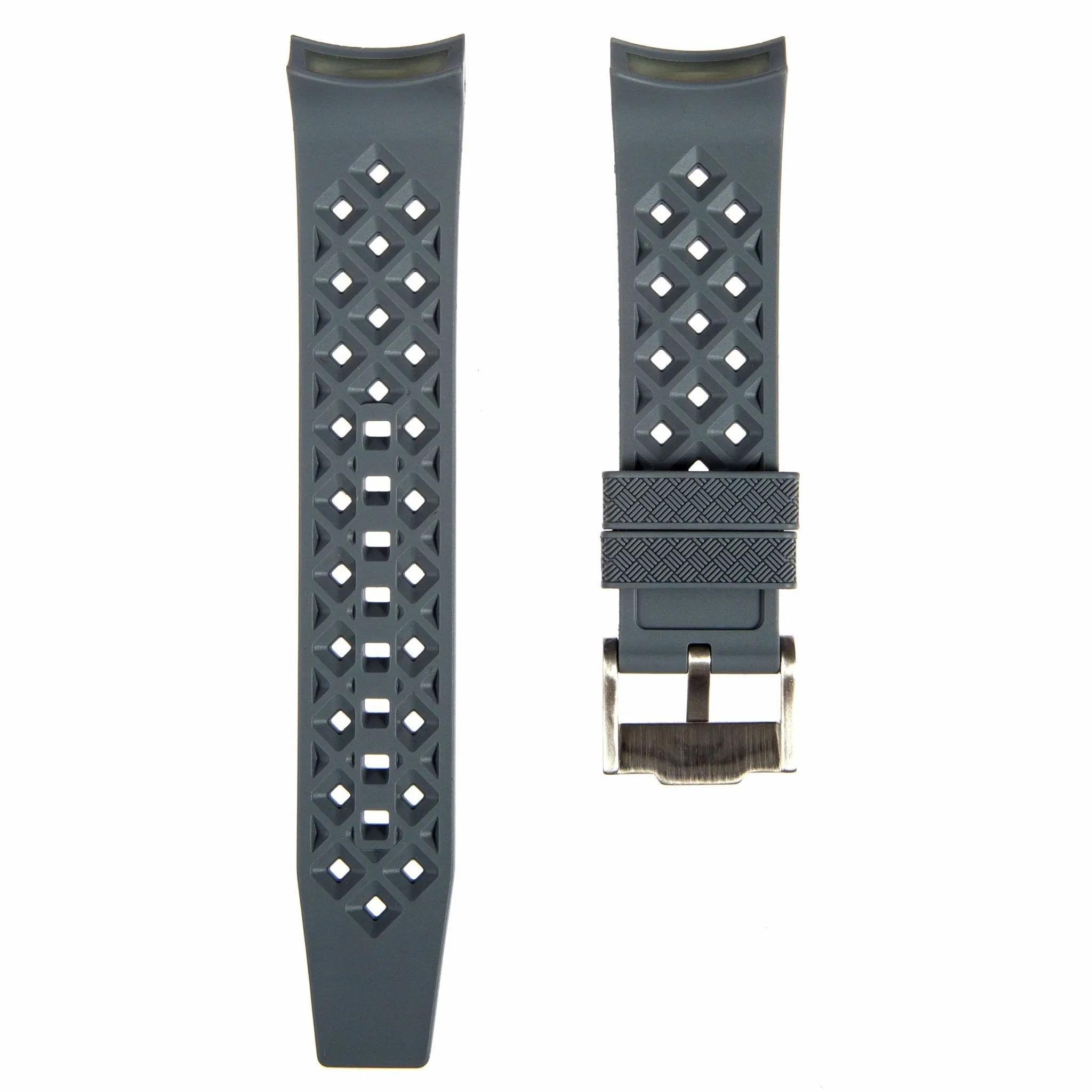Rubber Strap for Blancpain X Swatch Pacific Ocean - Pacific Yellow (2415)