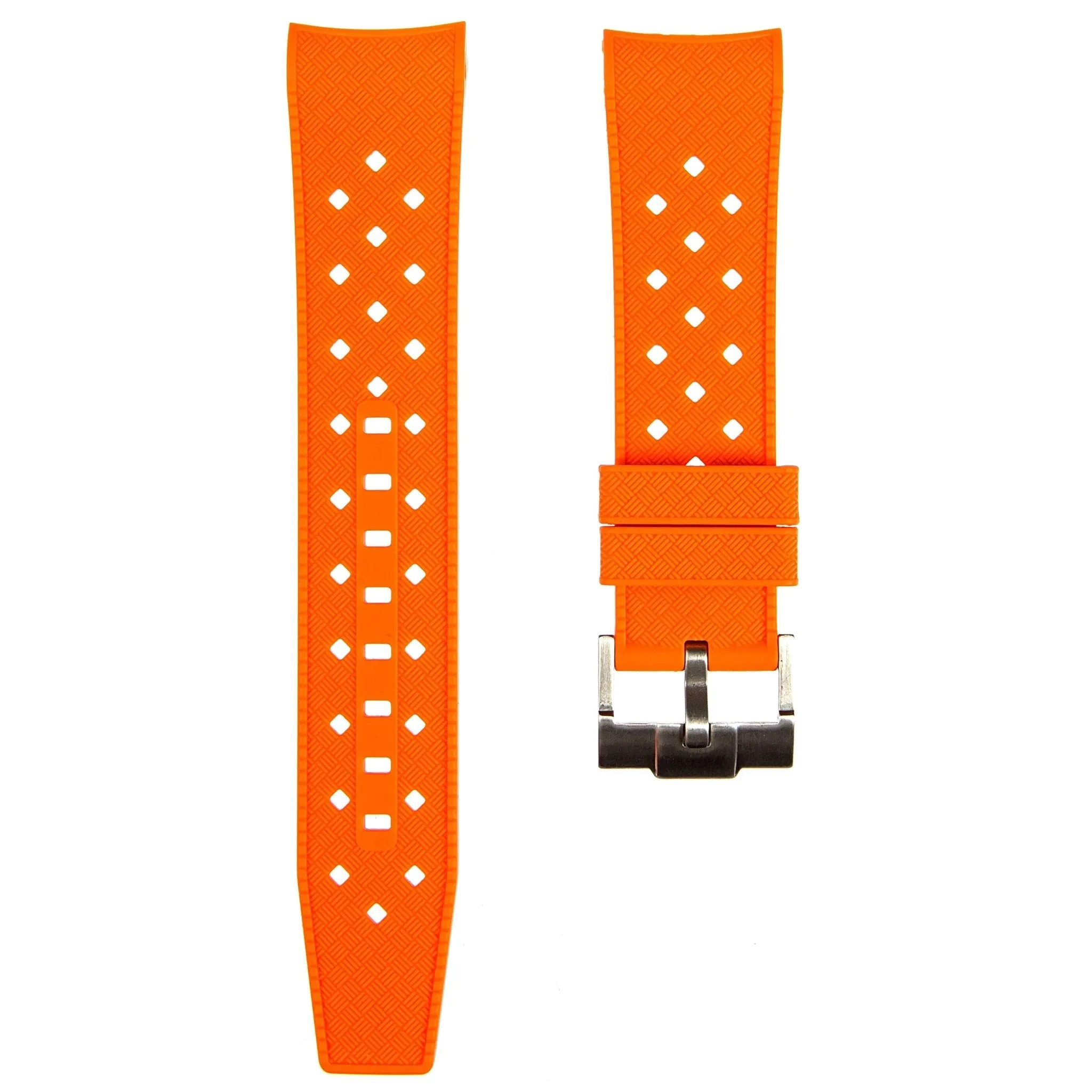 Rubber Strap for Blancpain X Swatch Pacific Ocean - Pacific Yellow (2415)