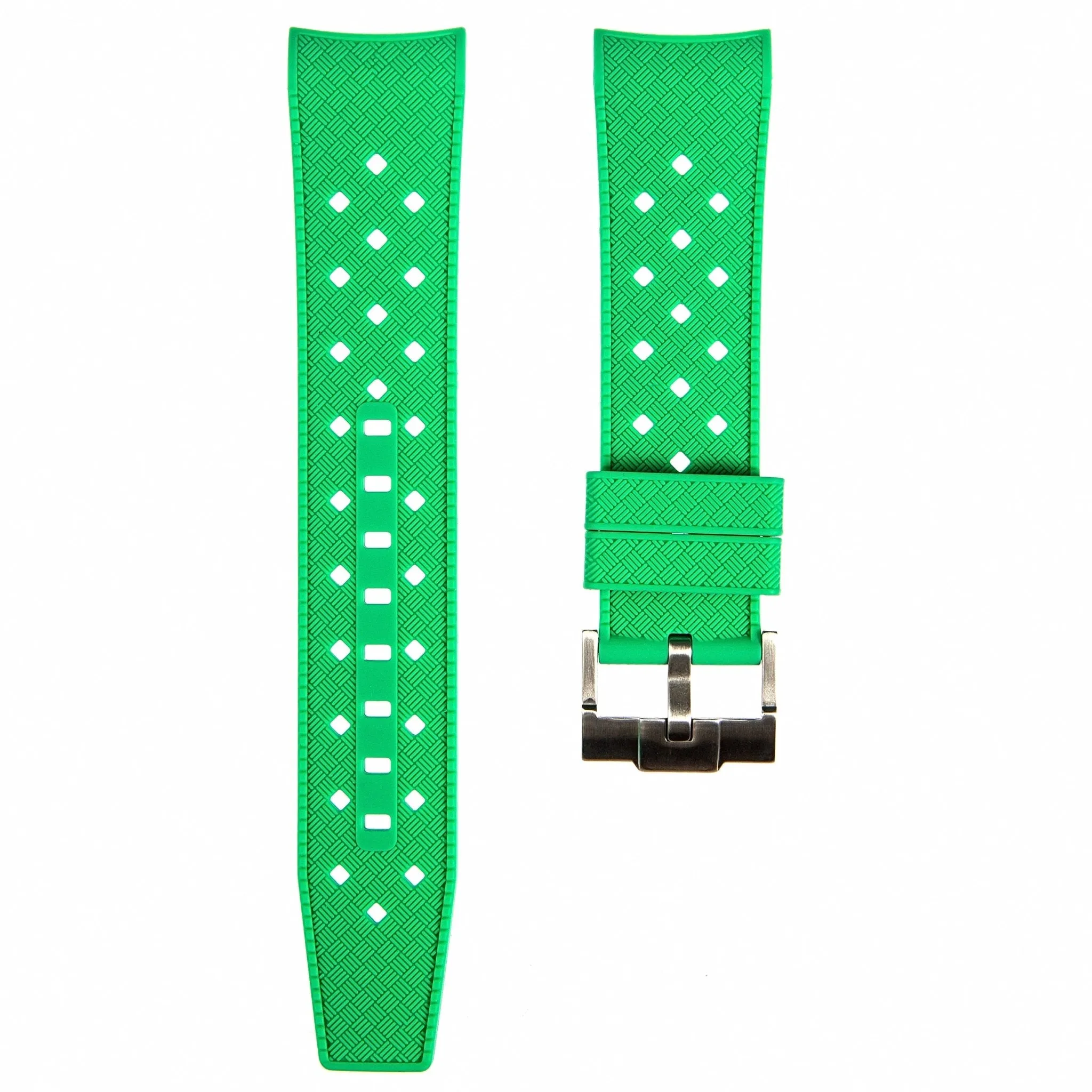 Rubber Strap for Blancpain X Swatch Pacific Ocean - Pacific Yellow (2415)