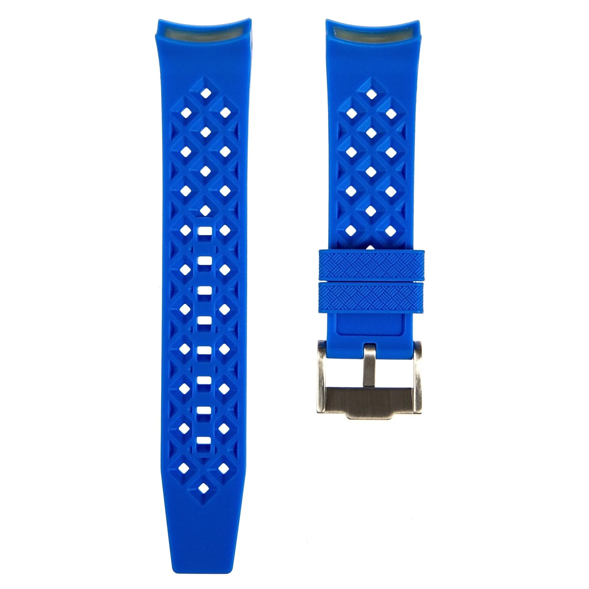 Rubber Strap for Blancpain X Swatch Pacific Ocean - Pacific Yellow (2415)