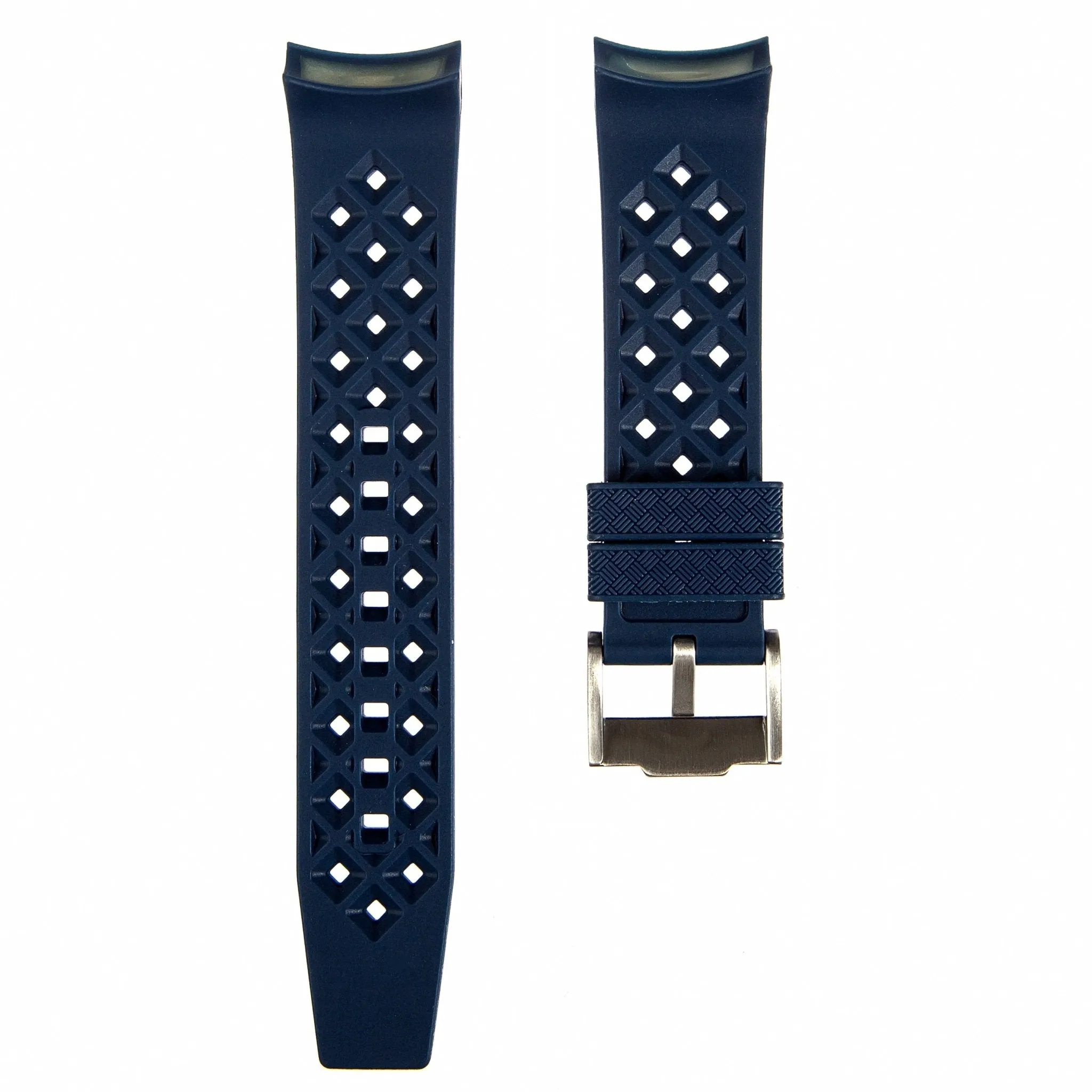 Rubber Strap for Blancpain X Swatch Pacific Ocean - Pacific Yellow (2415)