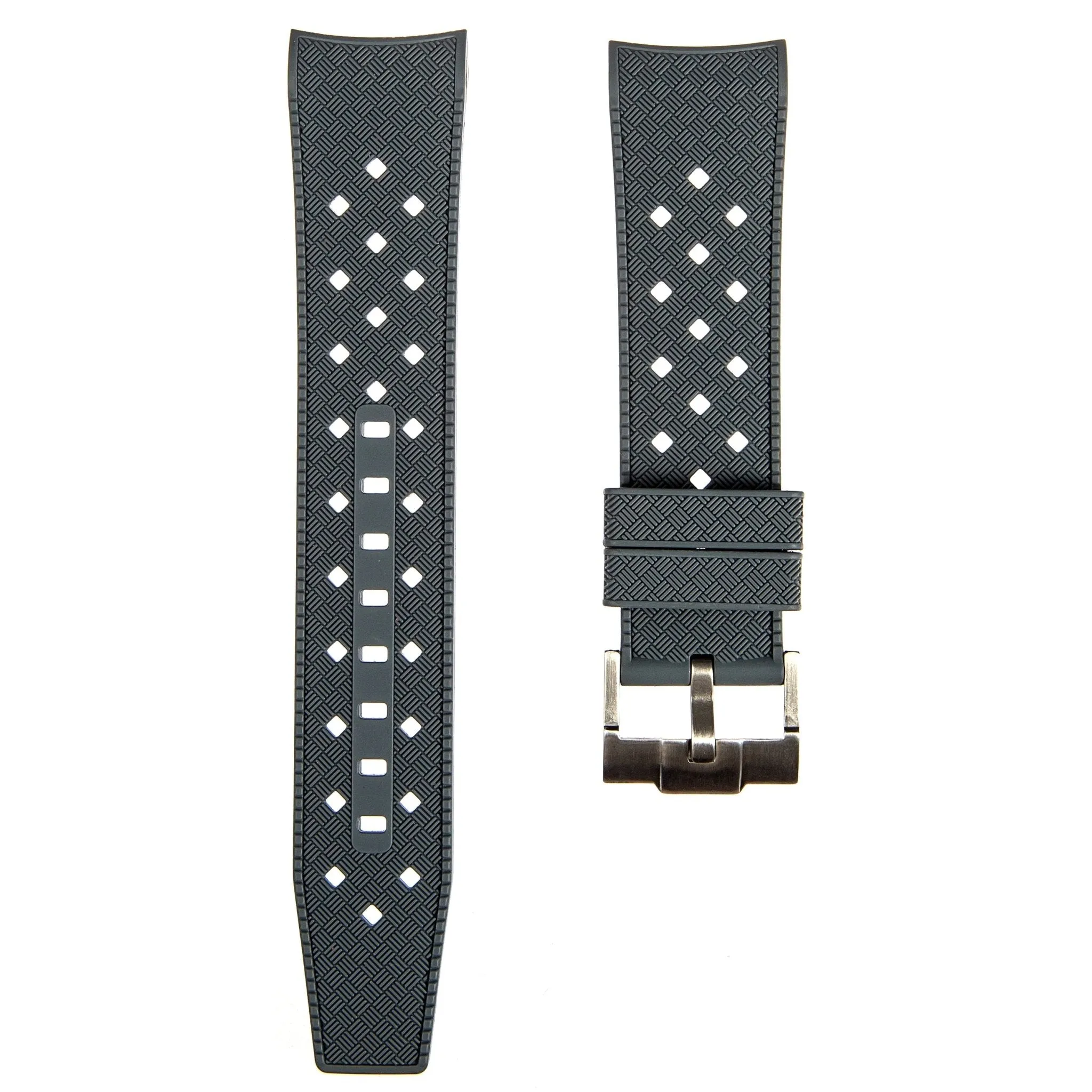 Rubber Strap for Blancpain X Swatch Pacific Ocean - Pacific Yellow (2415)