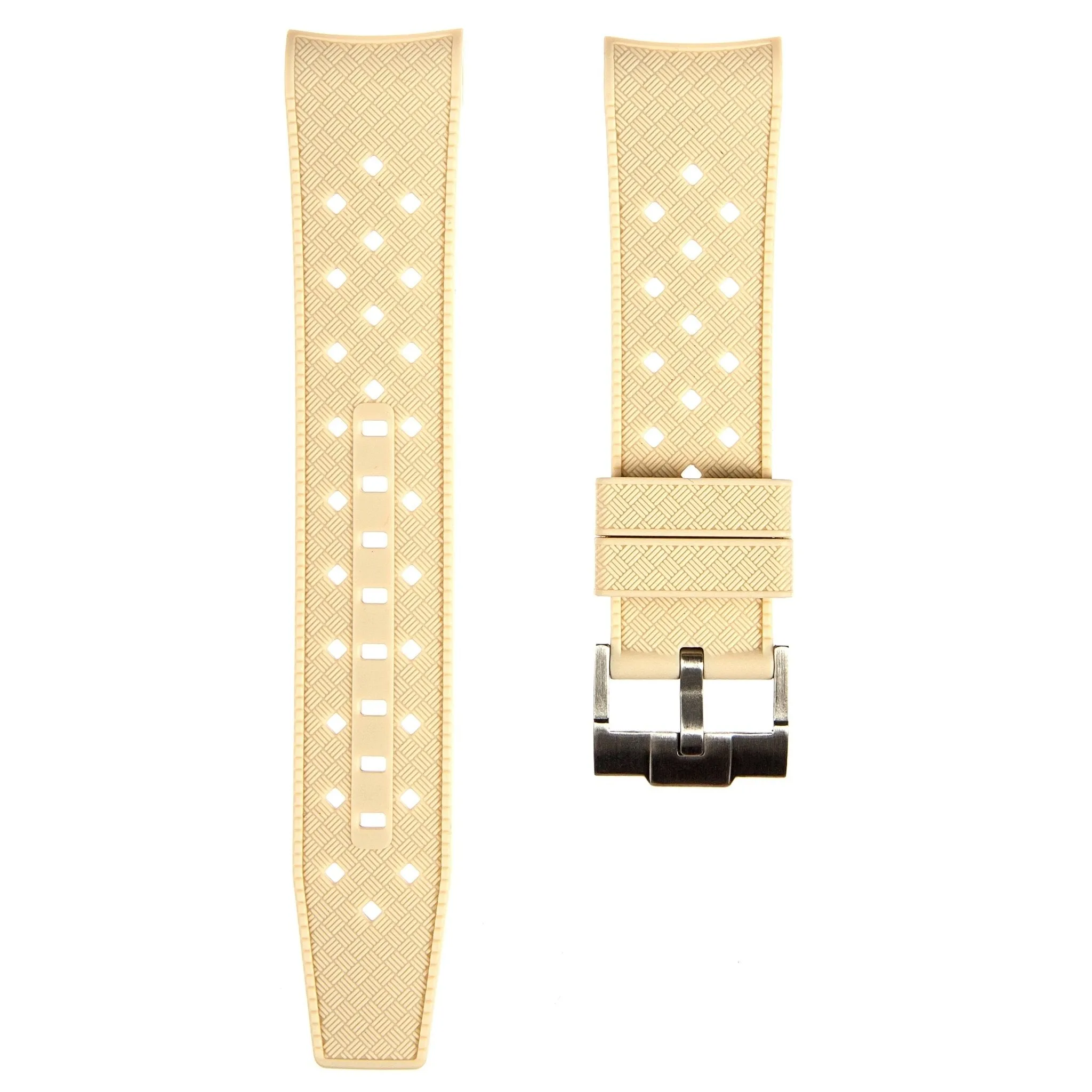 Rubber Strap for Blancpain X Swatch Pacific Ocean - Pacific Yellow (2415)