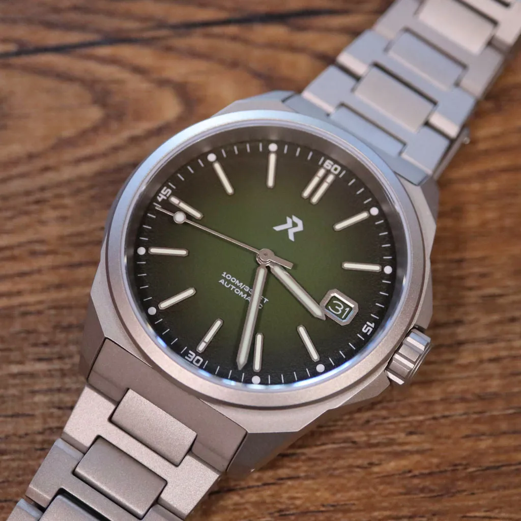 RZE Resolute Camo&nbsp;Green - Titanium 100m Limited&nbsp;Edition