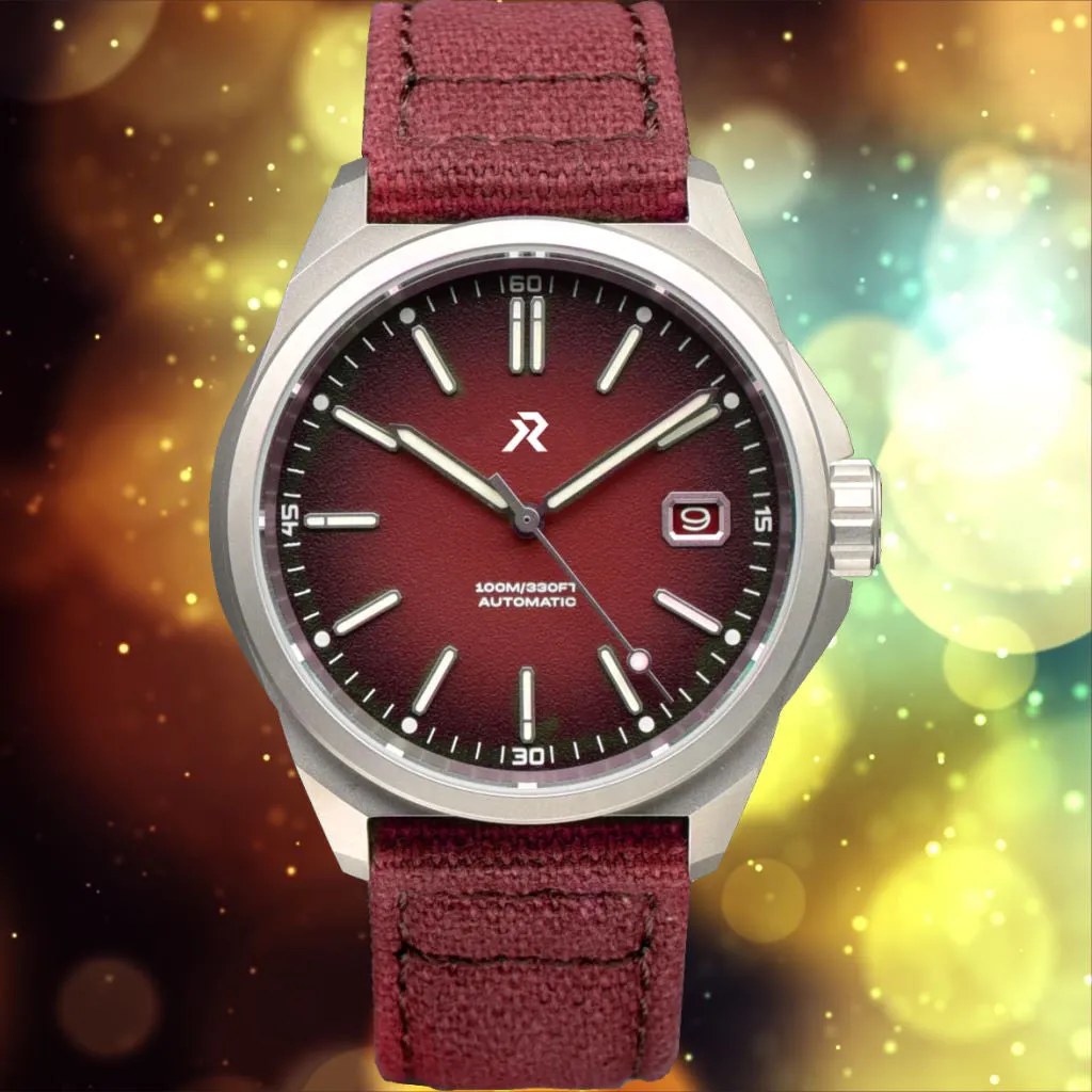 RZE Resolute Crimson&nbsp;Red - Titanium 100m Limited&nbsp;Edition