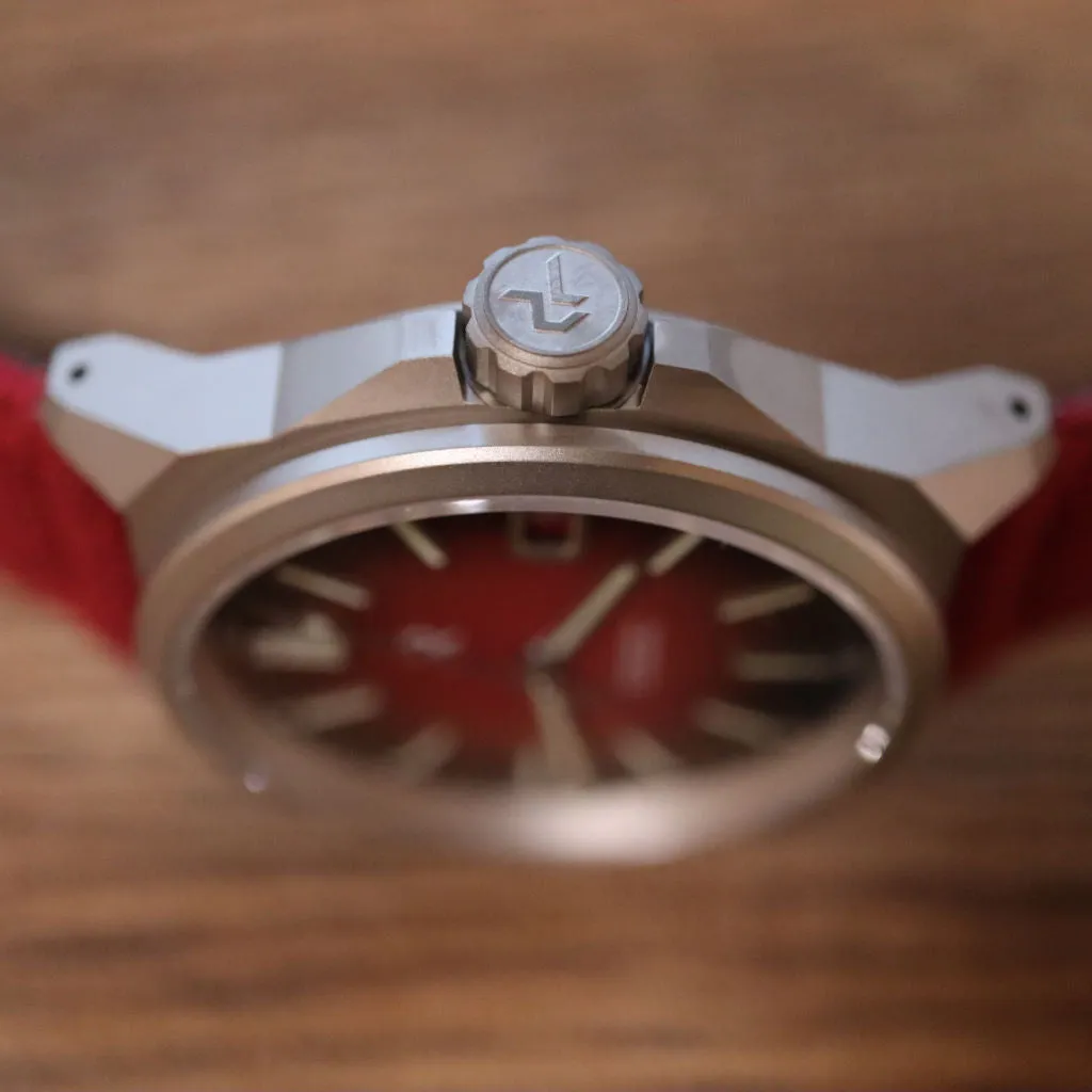 RZE Resolute Crimson&nbsp;Red - Titanium 100m Limited&nbsp;Edition