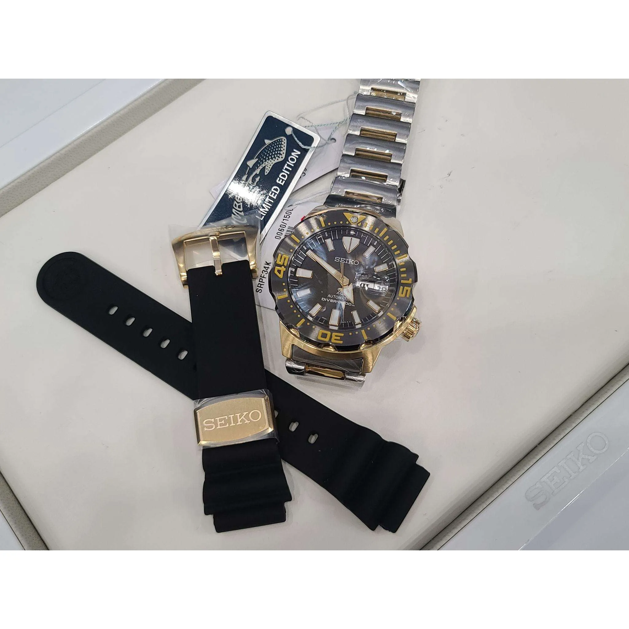 SEIKO PROSPEX ZIMBE NO.14 KOMODO DRAGON MEN WATCH (1500 Limited) SRPF34K1