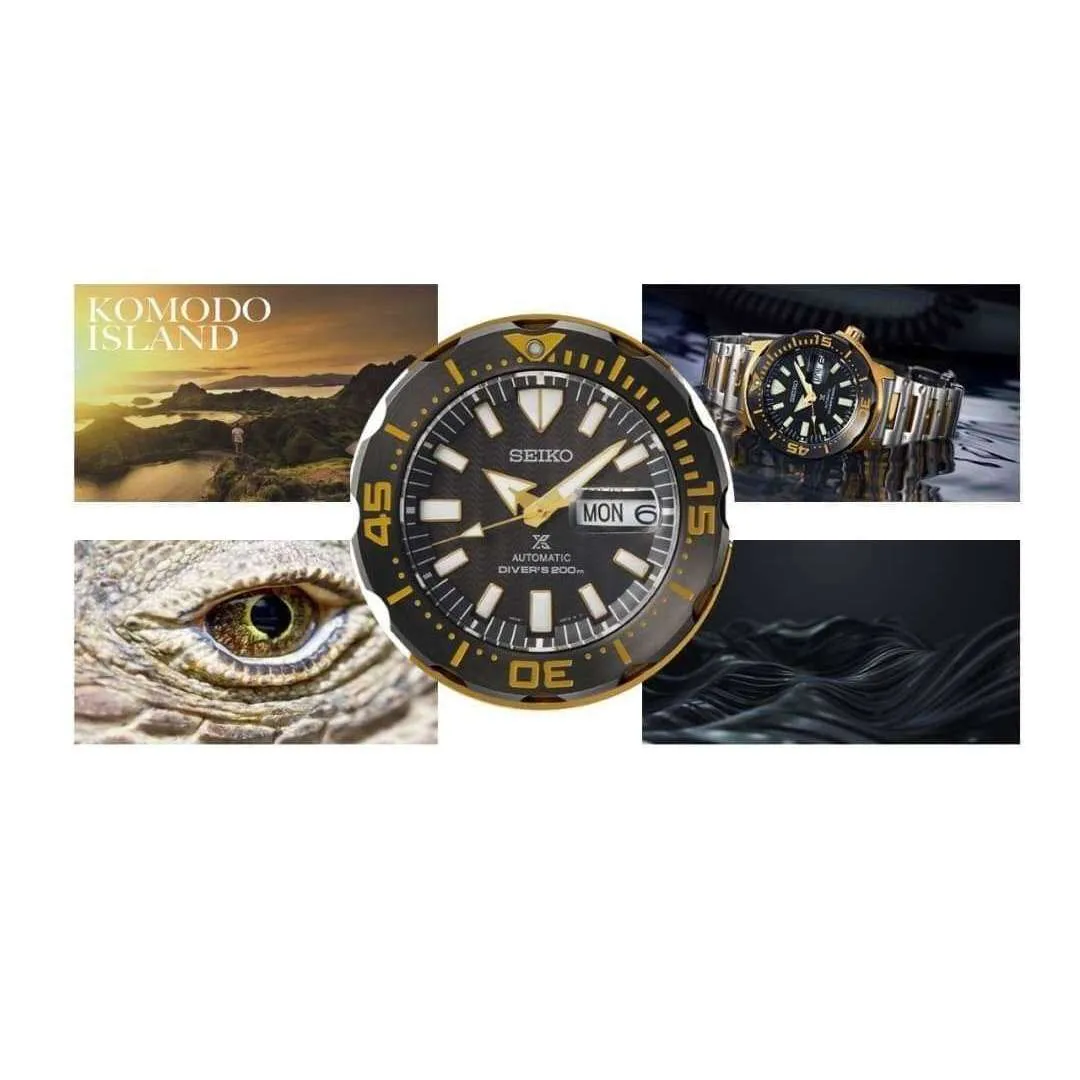 SEIKO PROSPEX ZIMBE NO.14 KOMODO DRAGON MEN WATCH (1500 Limited) SRPF34K1