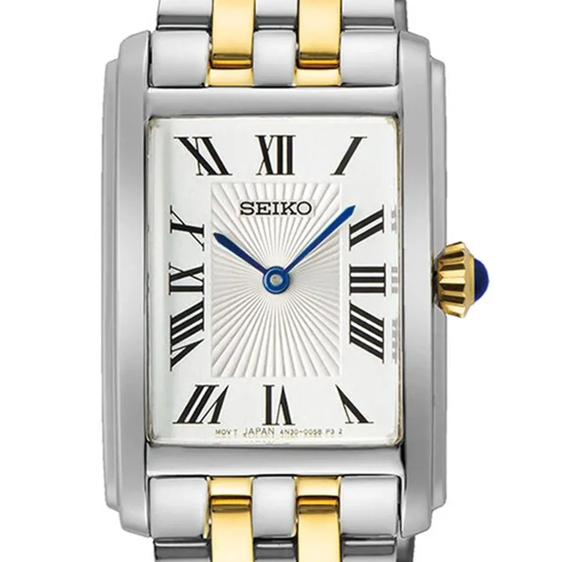 Seiko SWR087P1 SWR087 SWR087P Classic Two Tone Quartz Analog Watch