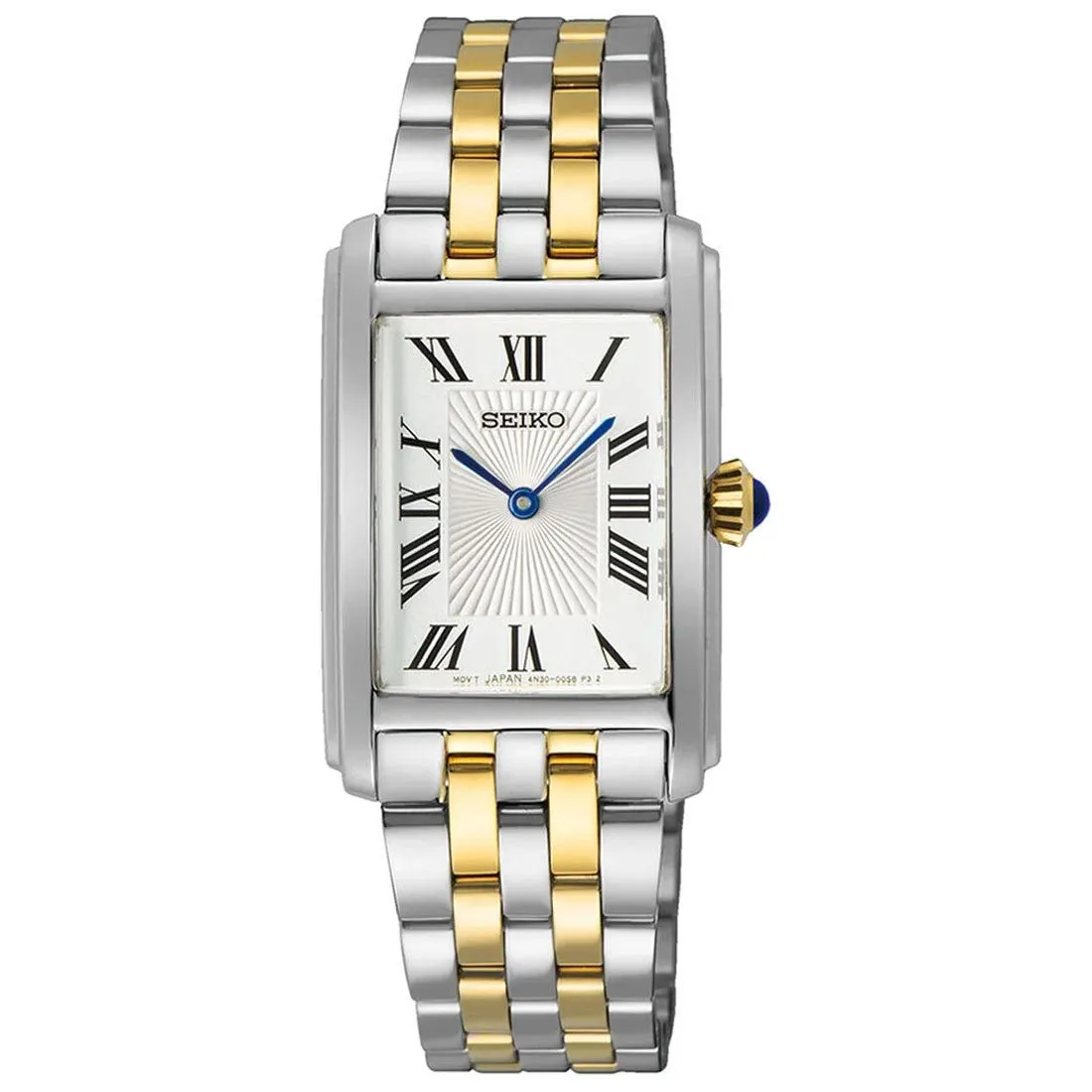 Seiko SWR087P1 SWR087 SWR087P Classic Two Tone Quartz Analog Watch
