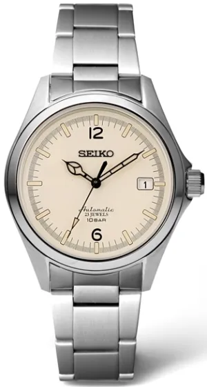 Seiko X TiCTAC 40th Anniversary Limited Edition Mechanical Automatic Ivory SZSB032