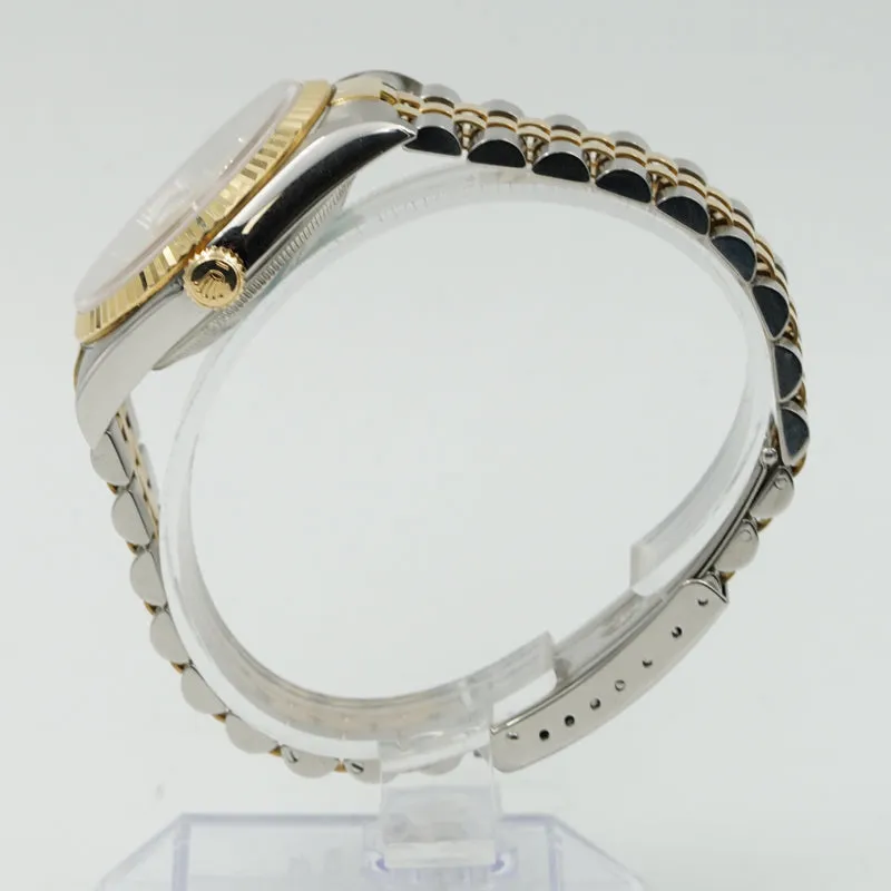 SOLD - 2/27/24 - Rolex Datejust 36mm 16233 Jubilee Two Tone Bracelet Fluted Circa 2000 w Papers