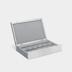 SPENCE 12 WATCH BOX - CLOUD GREY / GREY