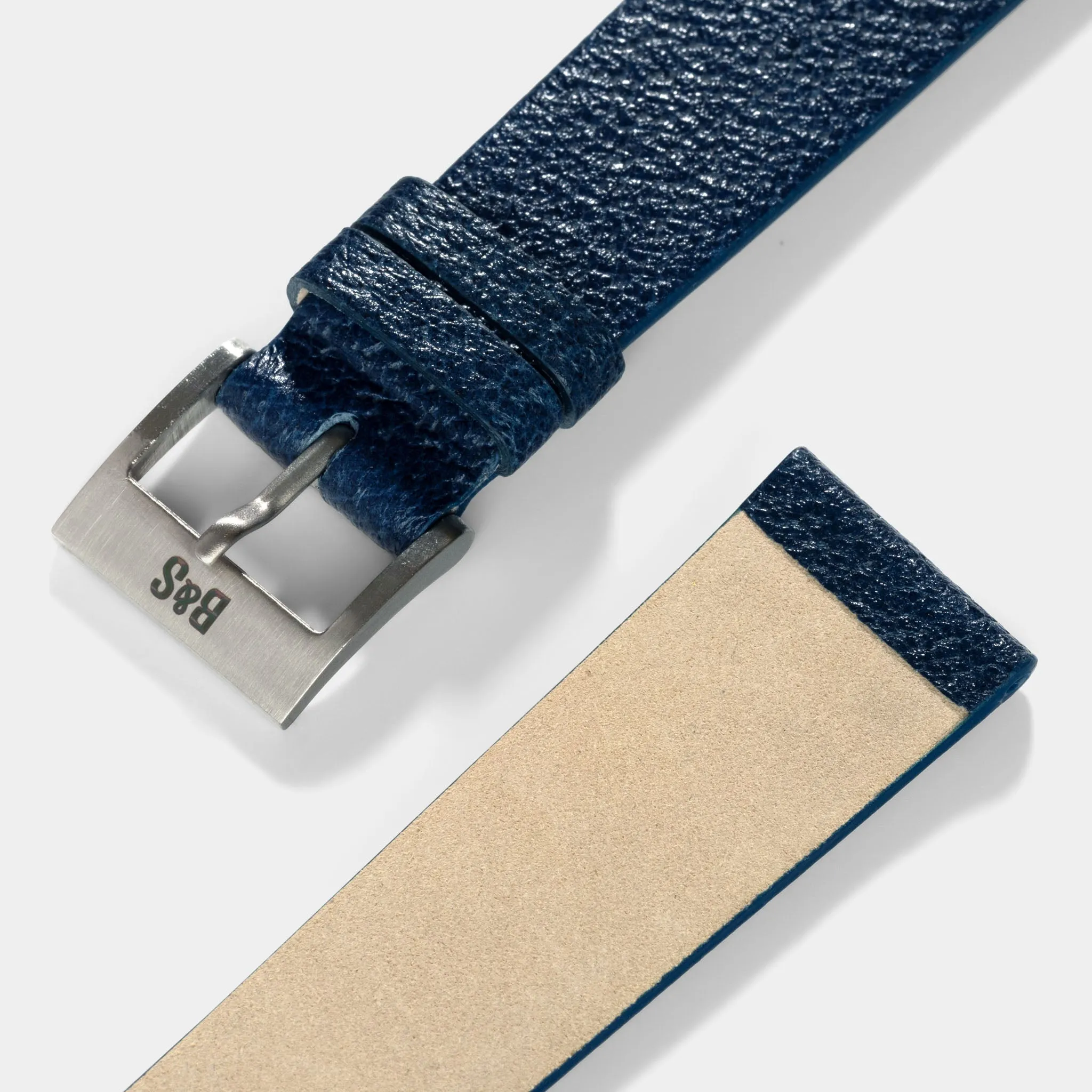 Strap for IWC Portofino - Retro Blue Pigskin Leather