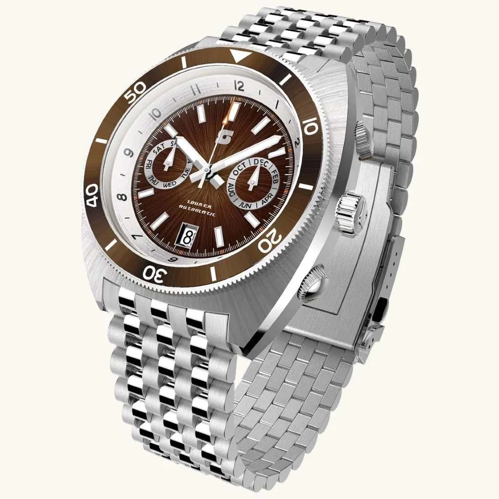 Straton Tourer Triple&nbsp;Calendar (Rust&nbsp;Brown) 200m
