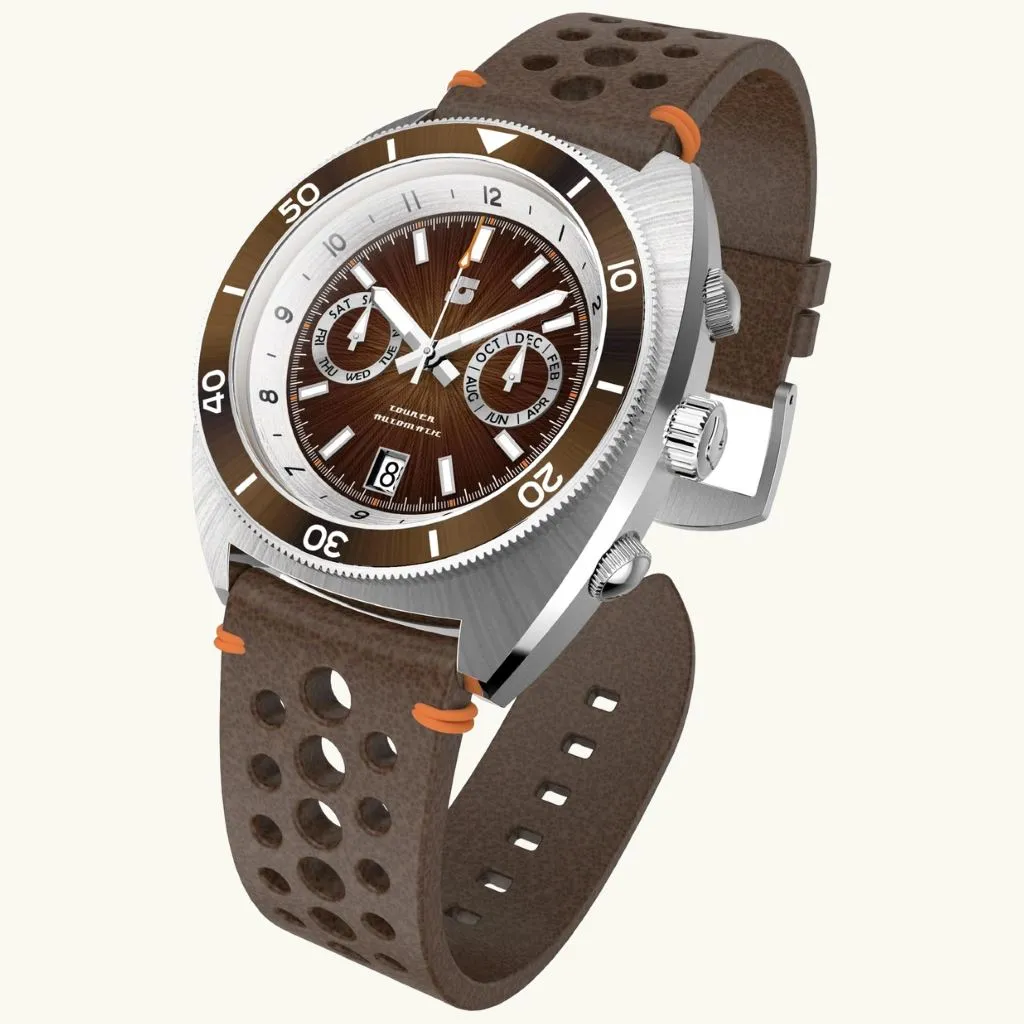 Straton Tourer Triple&nbsp;Calendar (Rust&nbsp;Brown) 200m