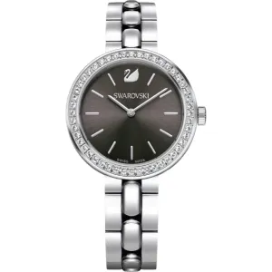 Swarovski Daytime Silver Stainless Steel Grey Dial  Quartz Watch for Ladies - 5213681