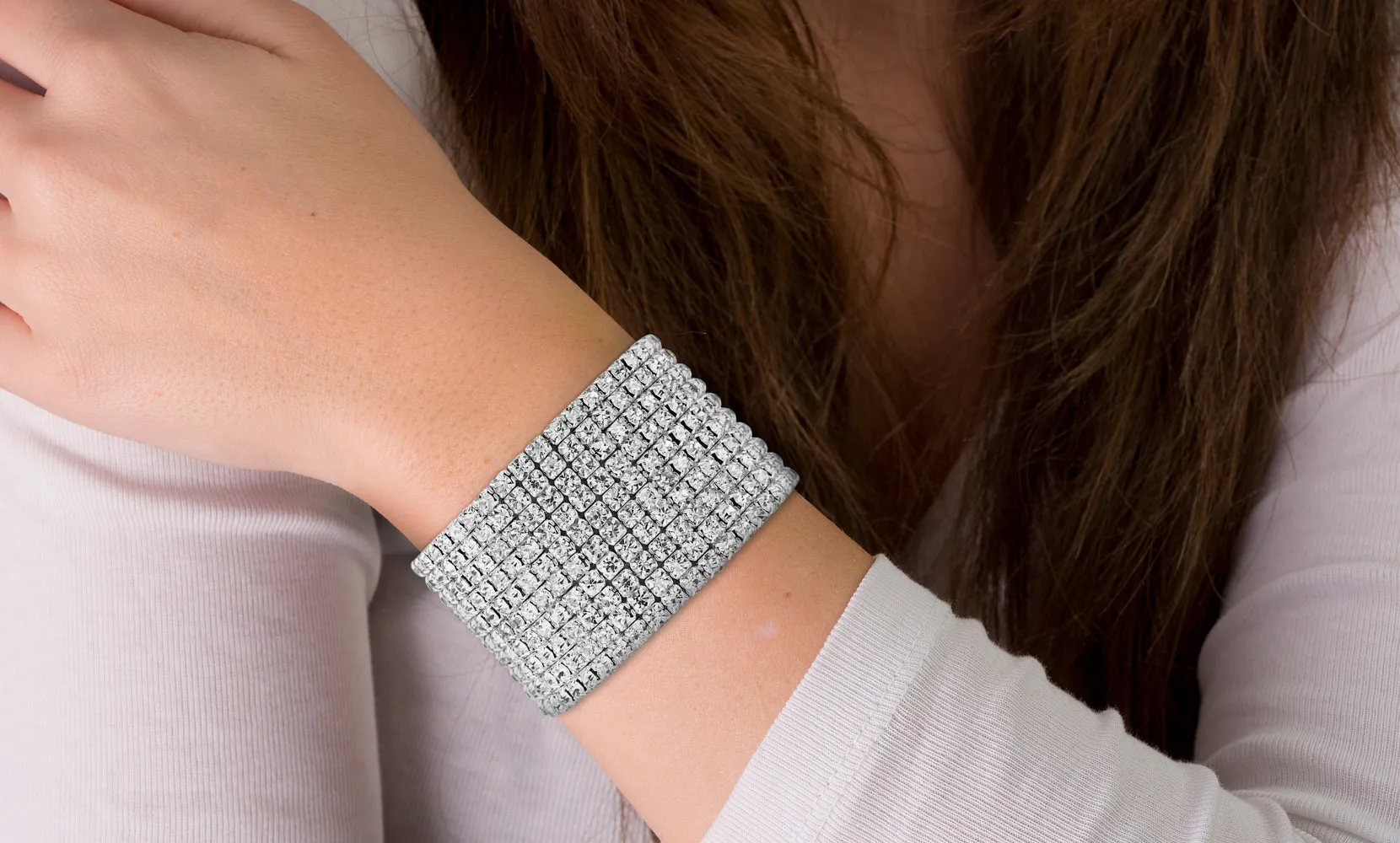 Swarovski Power Collection 10-Tier Elements Bracelet