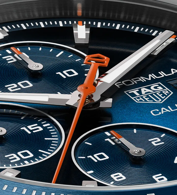 TAG Heuer Formula 1 Chronograph Watch with Blue Dial