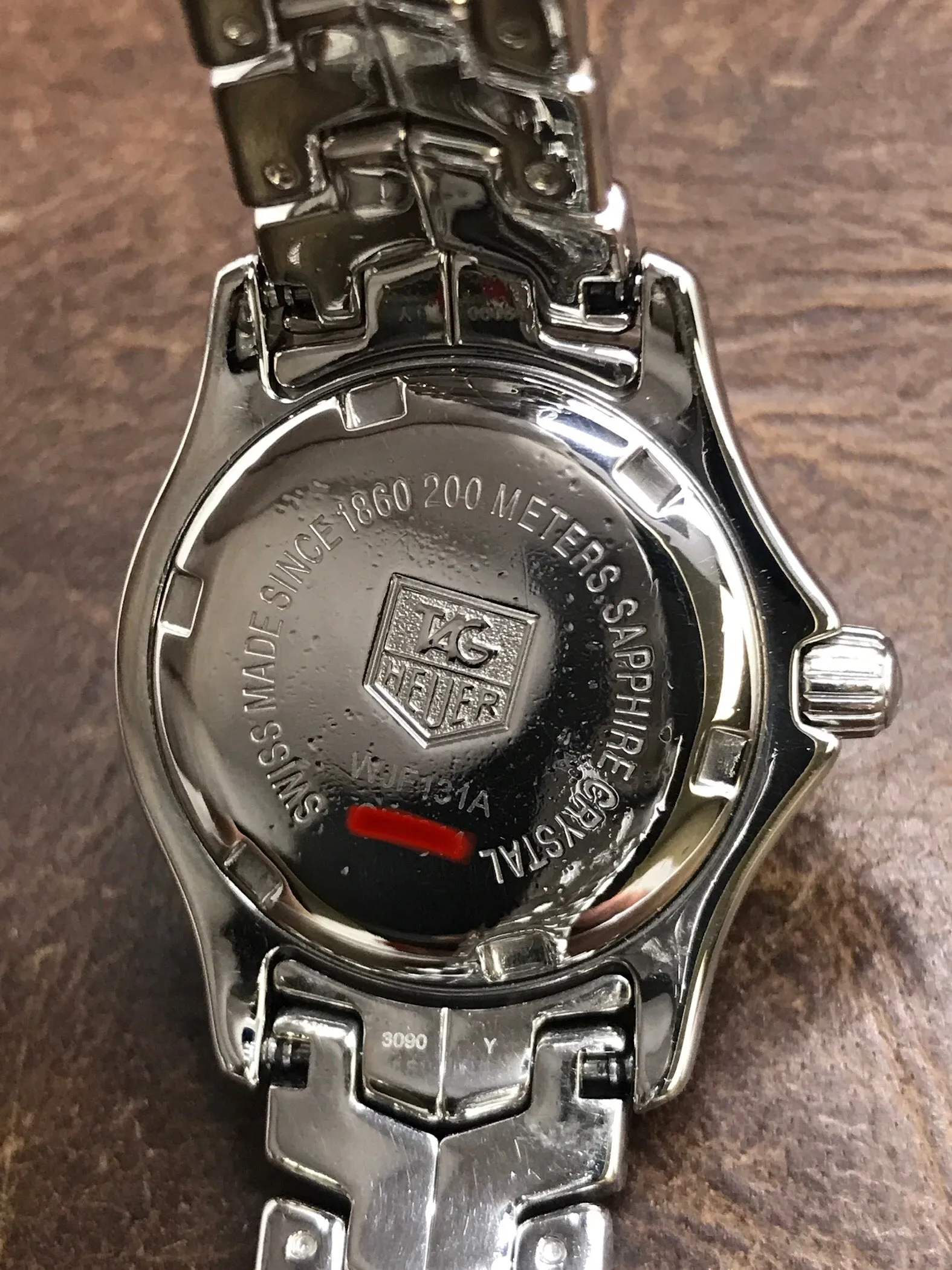 TAG Heuer Link D WJF1319 Black Dial Quartz Women's Watch