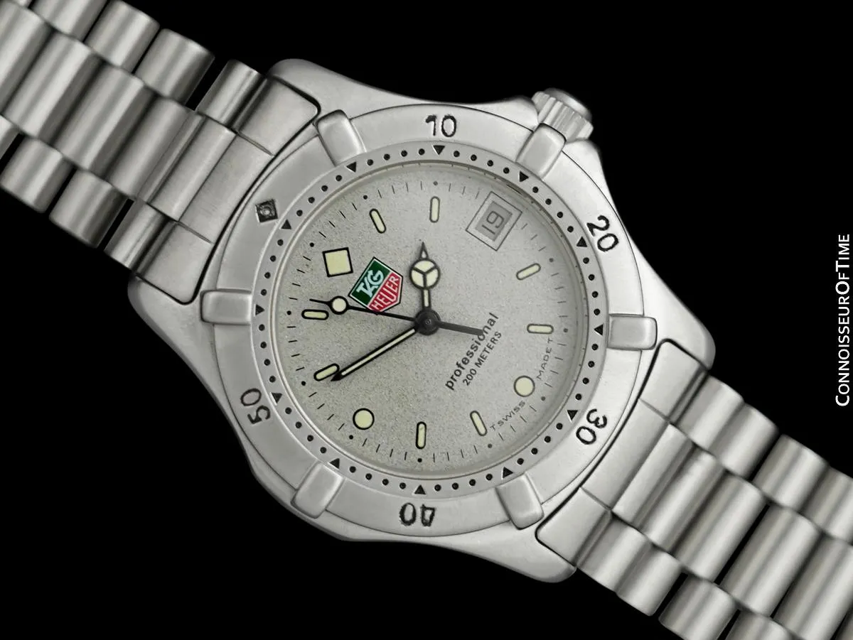 TAG Heuer Professional 2000 Mens Diver Watch, 962.213R - Stainless Steel