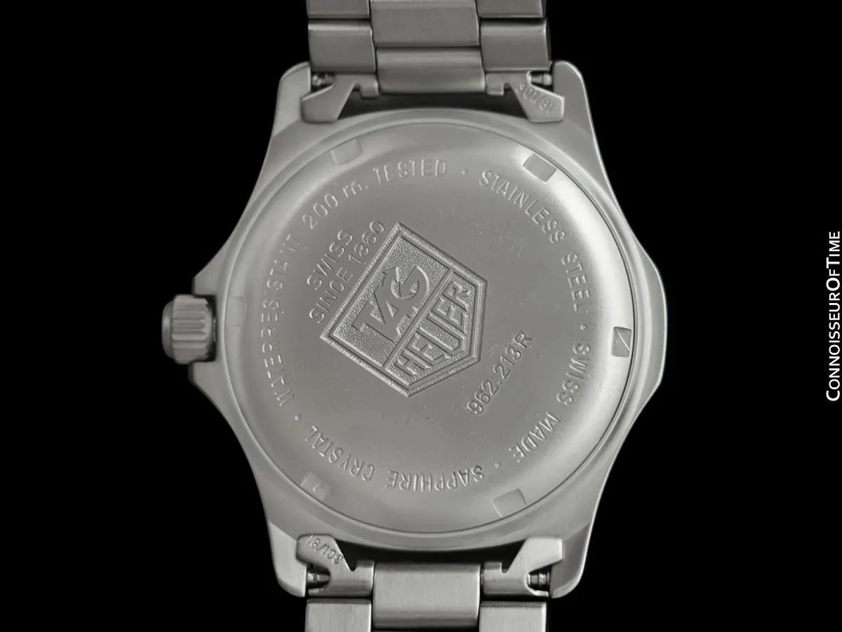 TAG Heuer Professional 2000 Mens Diver Watch, 962.213R - Stainless Steel
