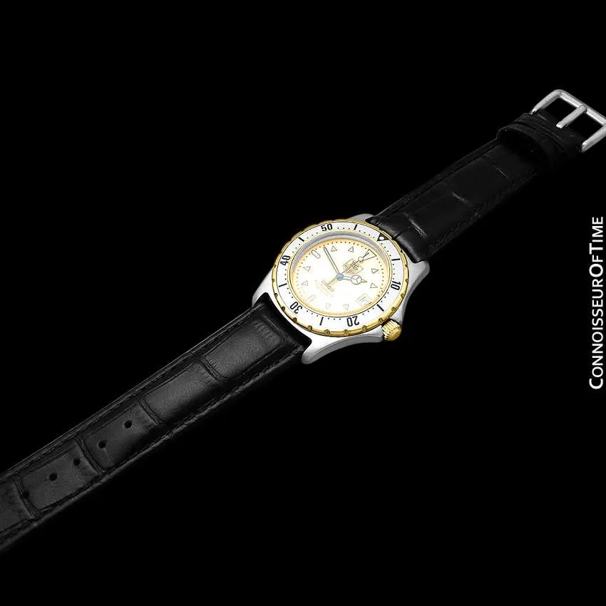 Tag Heuer Professional 2000 Mens Diver Watch, 974.006 - Stainless Steel and 18K Gold Plated