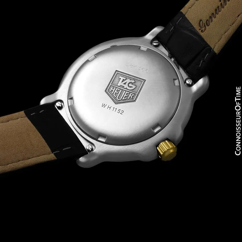 TAG Heuer Professional 6000 Mens Full Size Divers Stainless Steel & 18K Gold Watch - WH1152