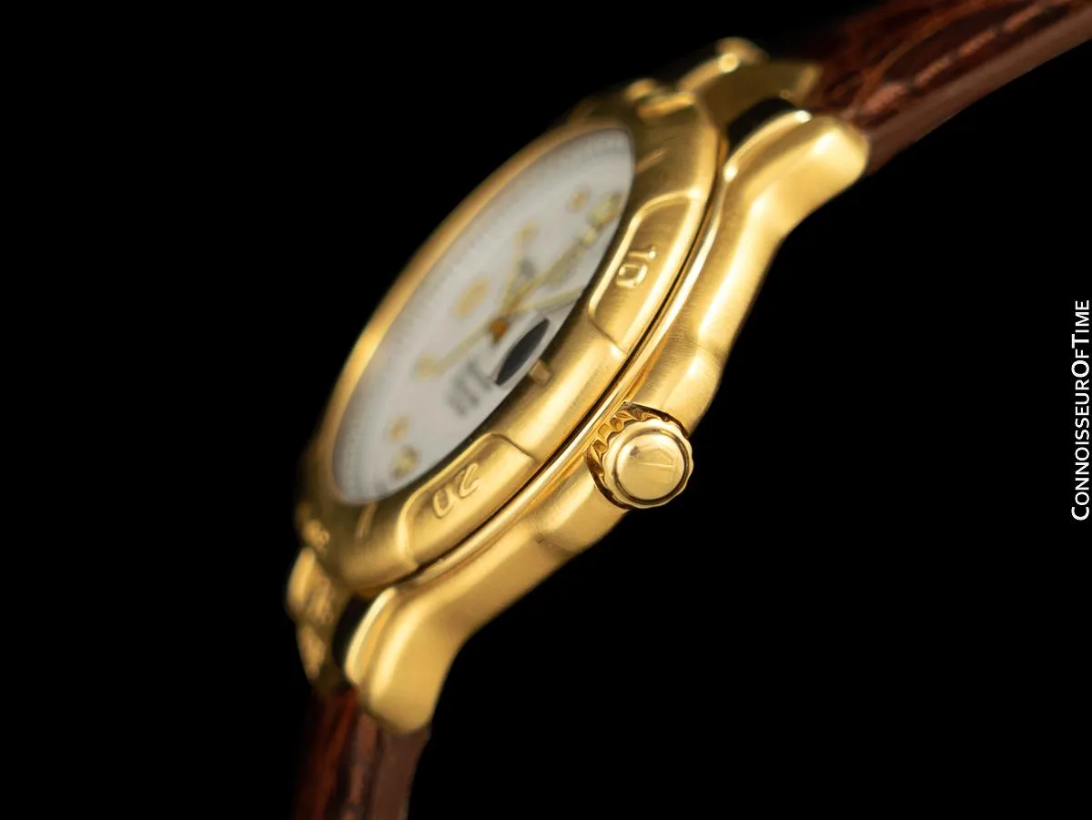 TAG Heuer Professional 6000 Mens Full Size Divers Watch - 18K Gold - WH514