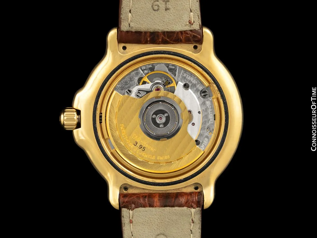 TAG Heuer Professional 6000 Mens Full Size Divers Watch - 18K Gold - WH514