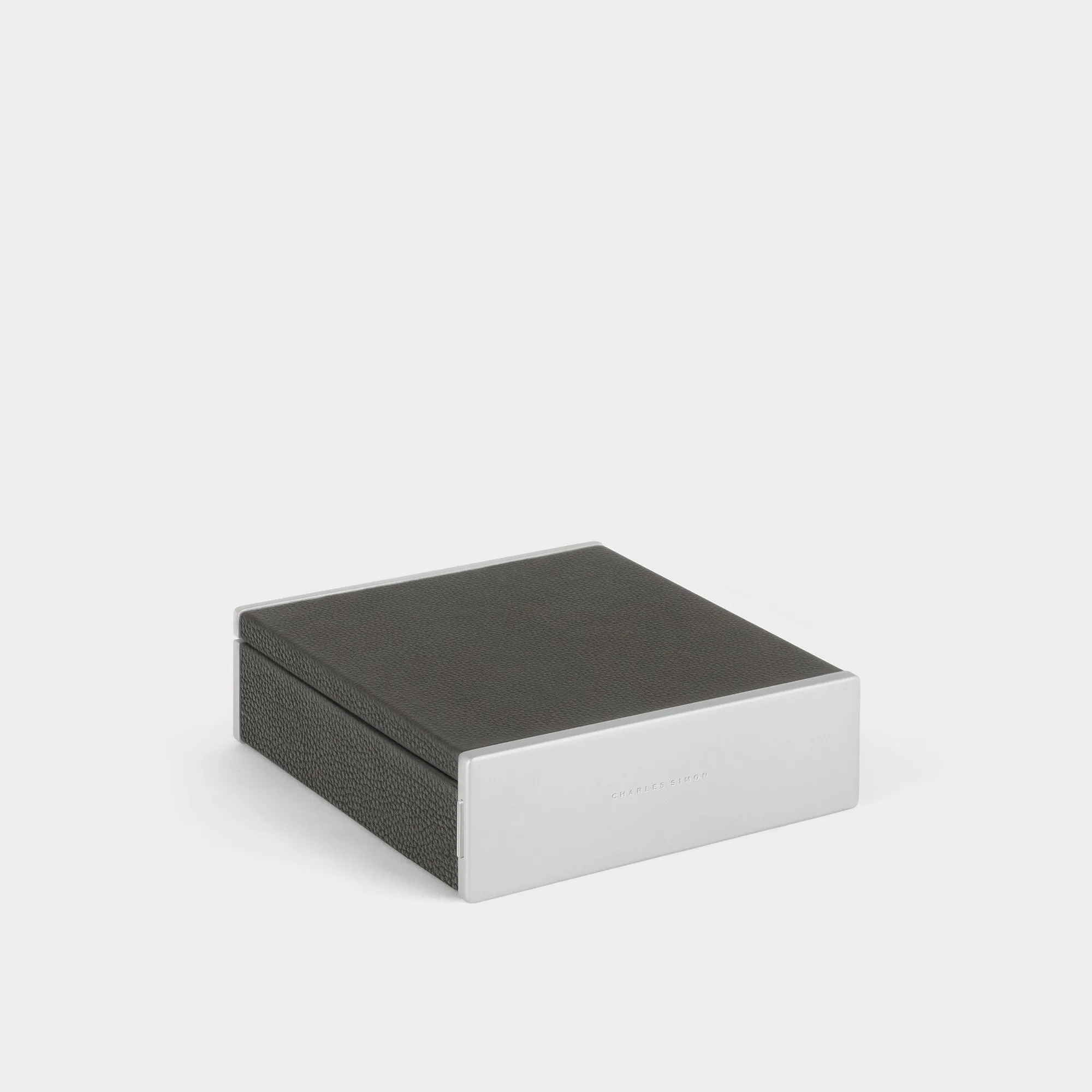 TAYLOR 2 WATCH AND JEWELRY BOX - GRAPHITE / GREY