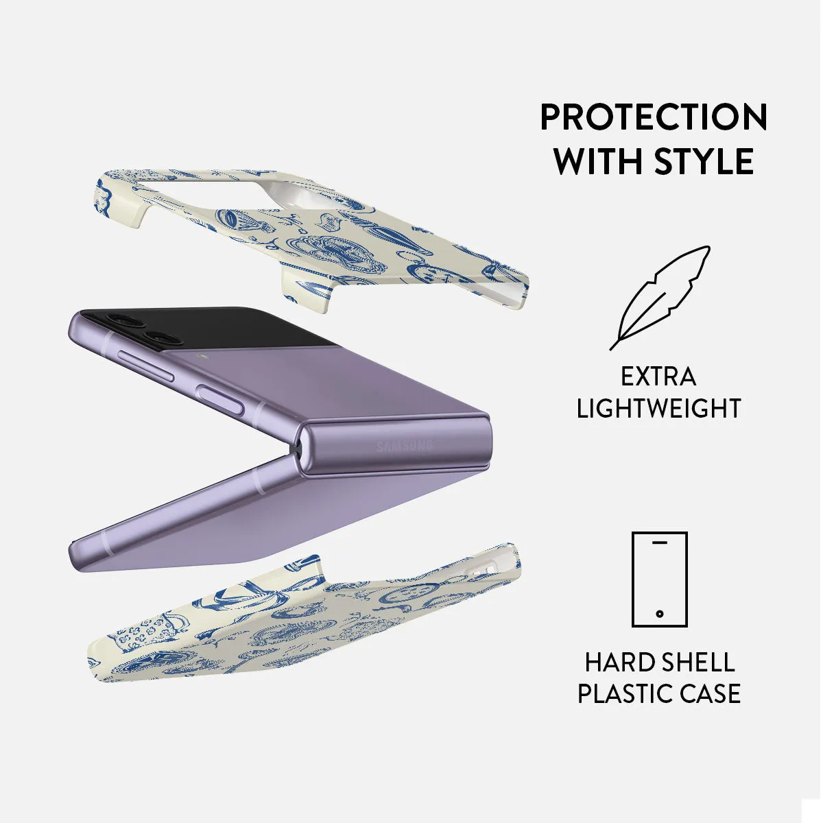Tea Party - Samsung Galaxy Z Flip 4 Case