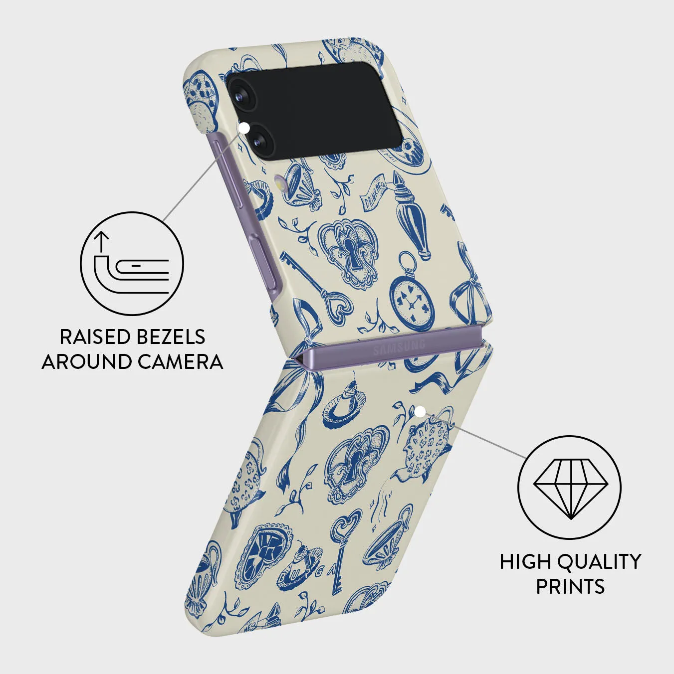 Tea Party - Samsung Galaxy Z Flip 4 Case