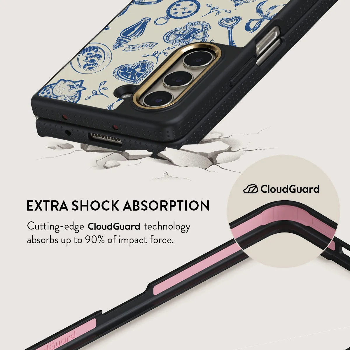 Tea Party - Samsung Galaxy Z Fold 5 Case