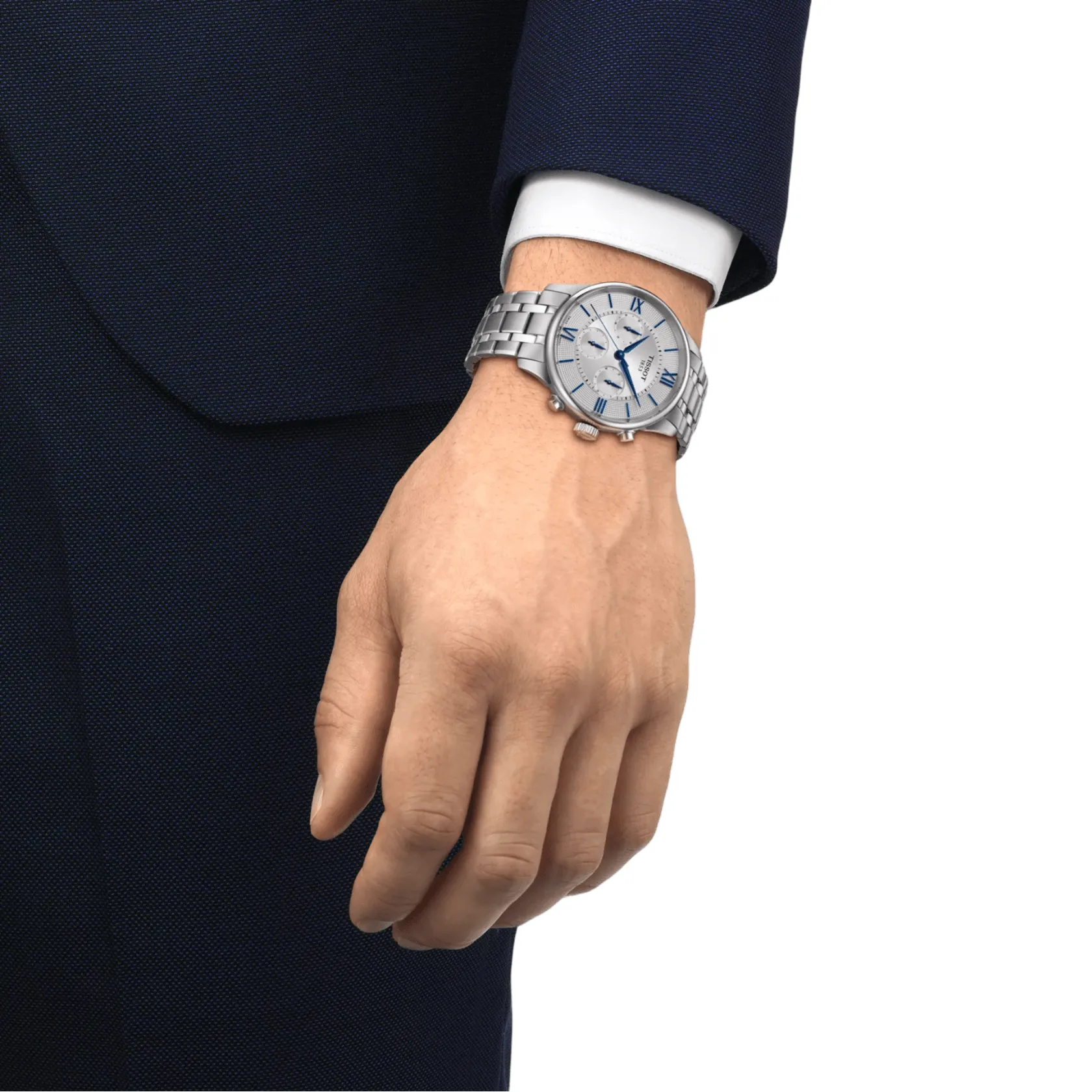 Tissot Chemin Des Tourelles Automatic Chronograph Men's Watch T1394621103800