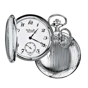 Tissot Pocket Watch Savonette Mechanical 49mm White Manual charge Ottone Finish Palladio T83.6.402.12