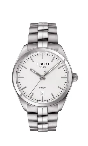 Tissot PR 100 Quartz Silver Dial Men's Watch T1014101103100