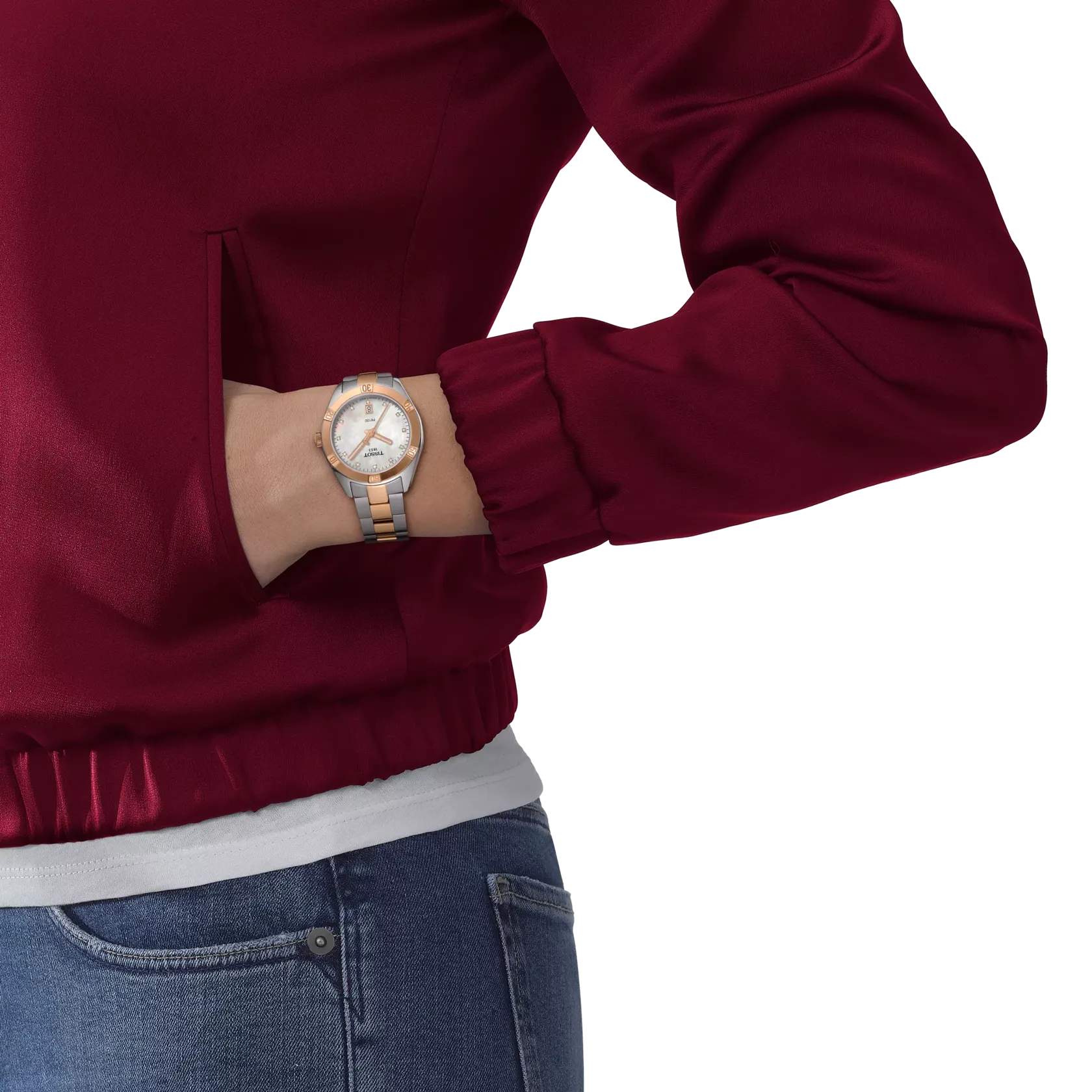 Tissot PR 100 Sport Chic Watch (Serial No.: T101.910.22.116.00)