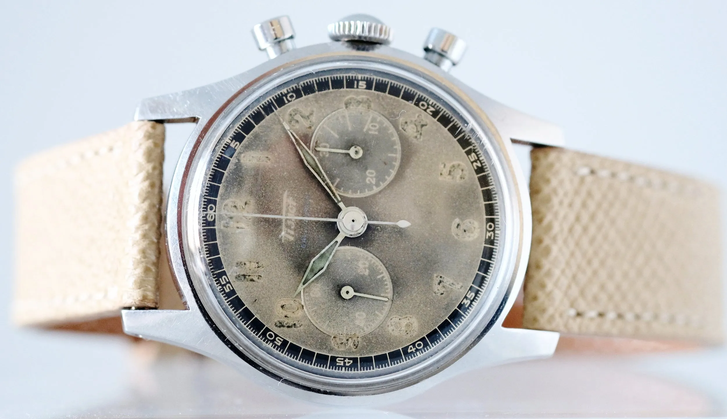 Tissot "Radium" Chronograph for Galli Zurich Circa 1950s