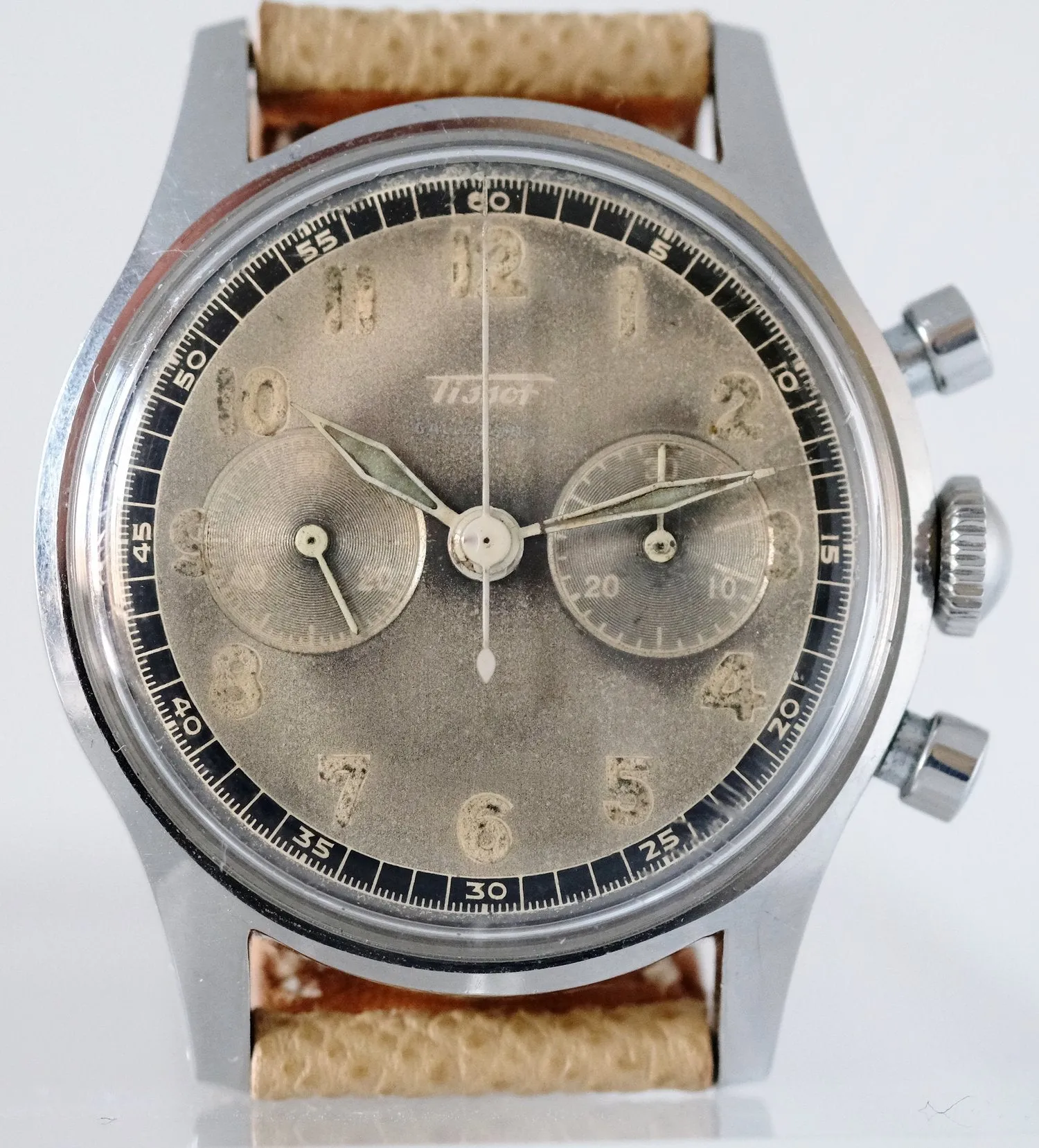 Tissot "Radium" Chronograph for Galli Zurich Circa 1950s