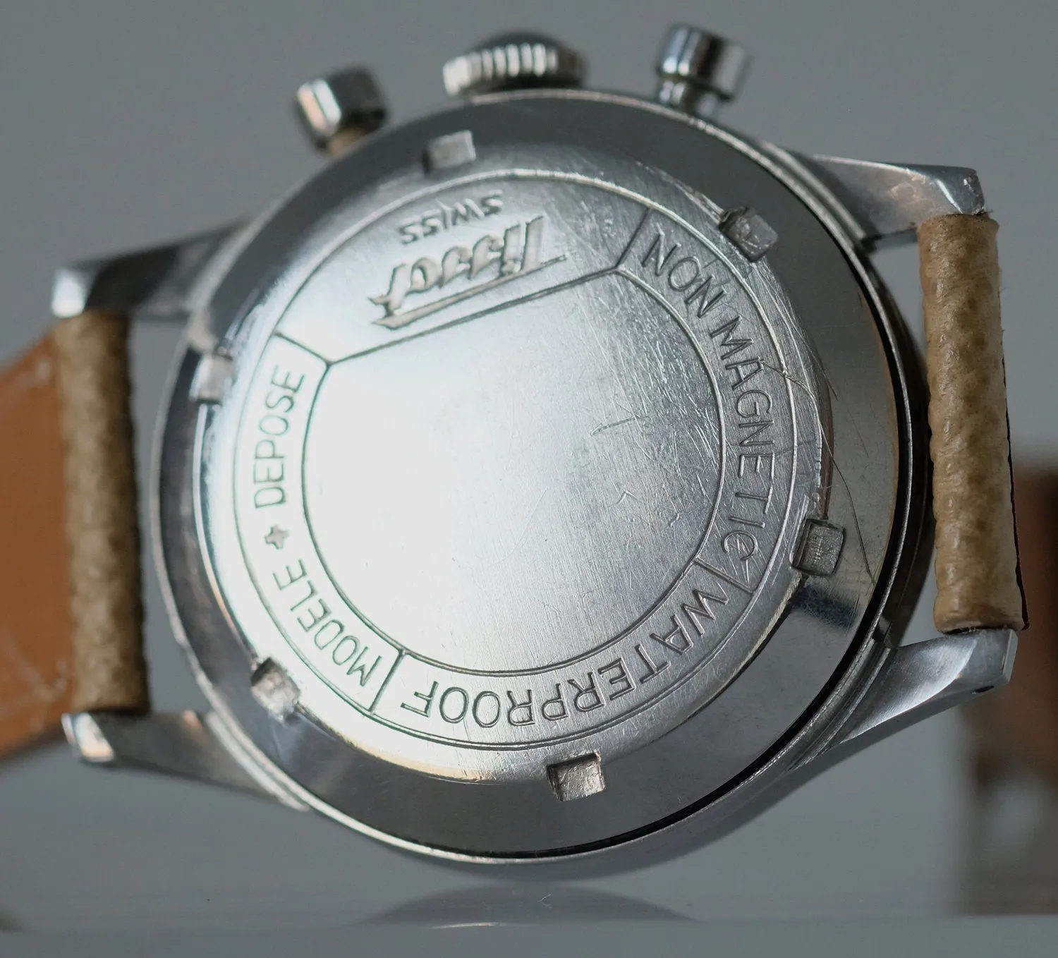 Tissot "Radium" Chronograph for Galli Zurich Circa 1950s