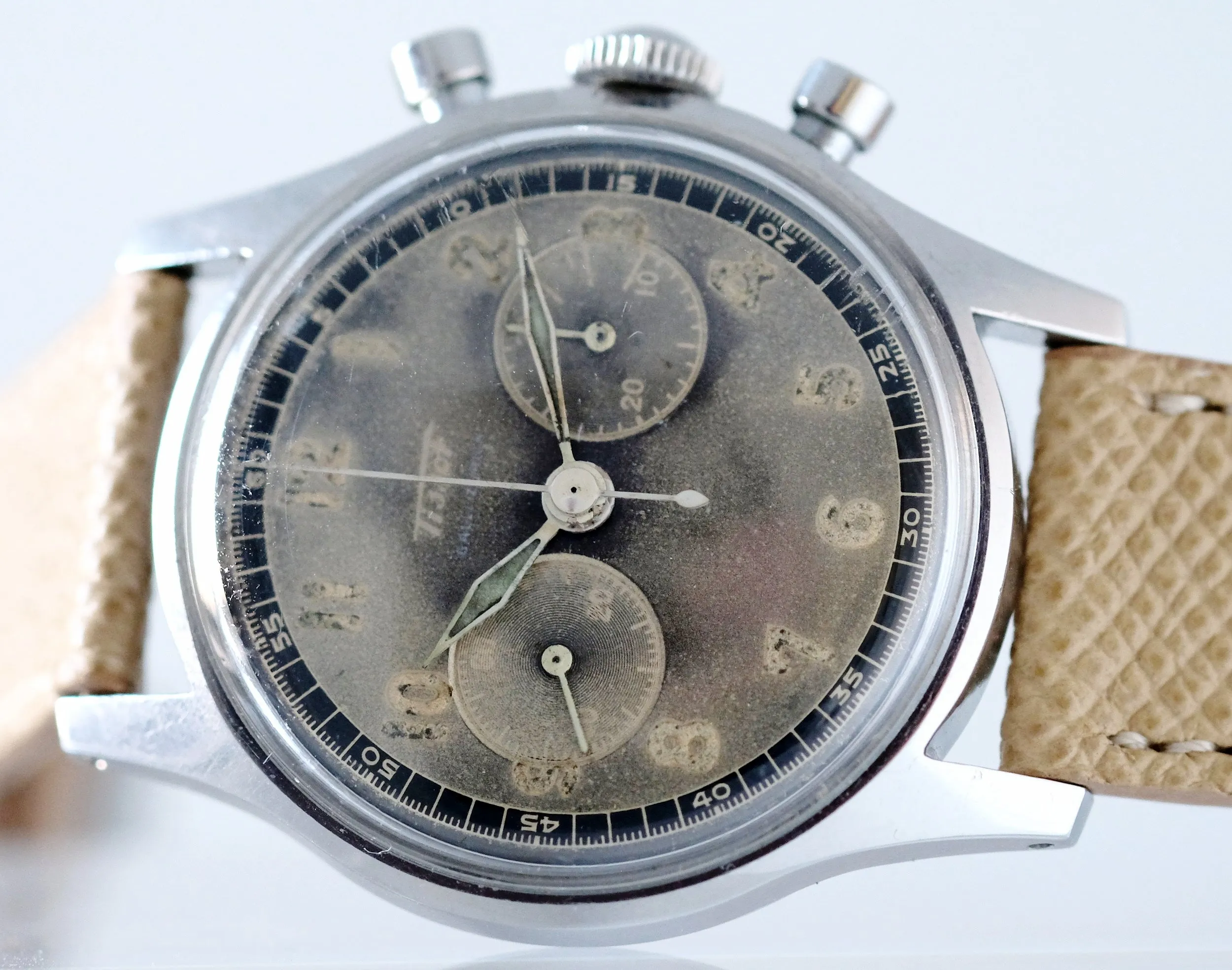 Tissot "Radium" Chronograph for Galli Zurich Circa 1950s