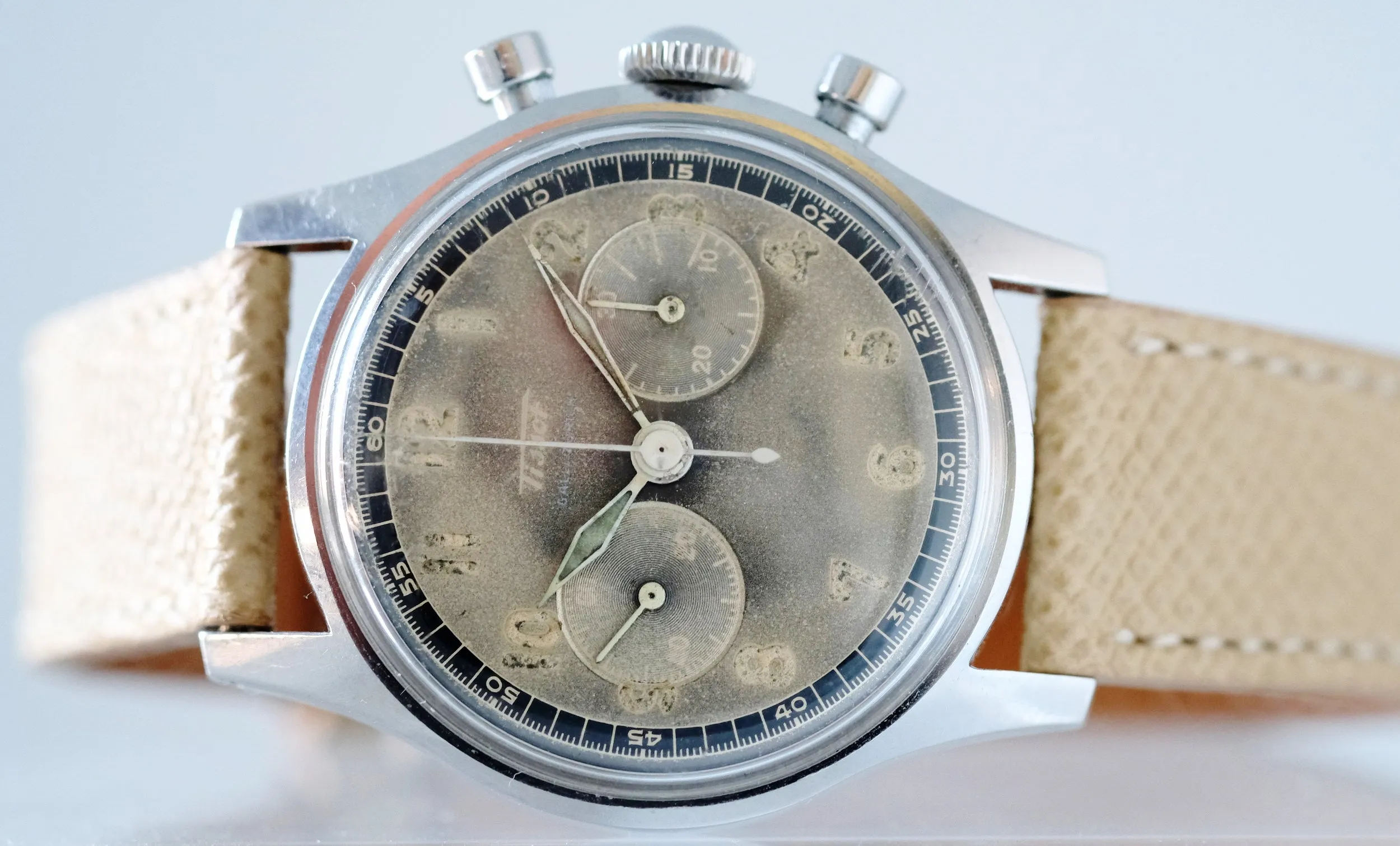 Tissot "Radium" Chronograph for Galli Zurich Circa 1950s