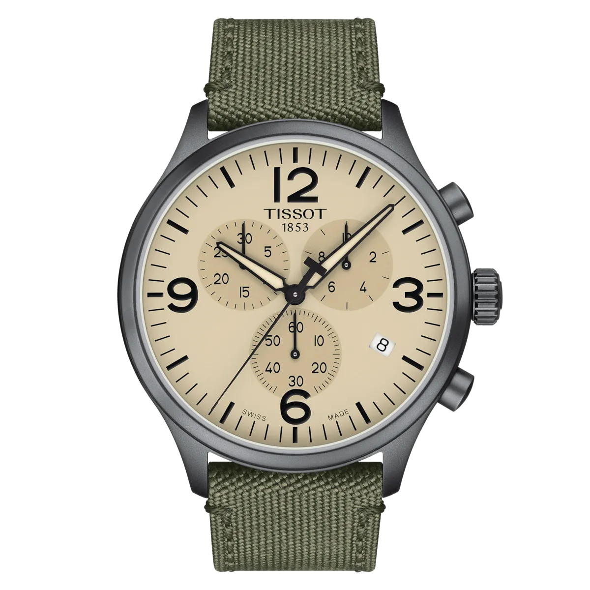Tissot T-Sport Beige Dial Men 45mm