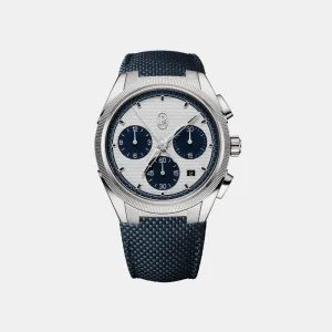 Tonda PF Sport Chronograph Silver Milano Blue COSC