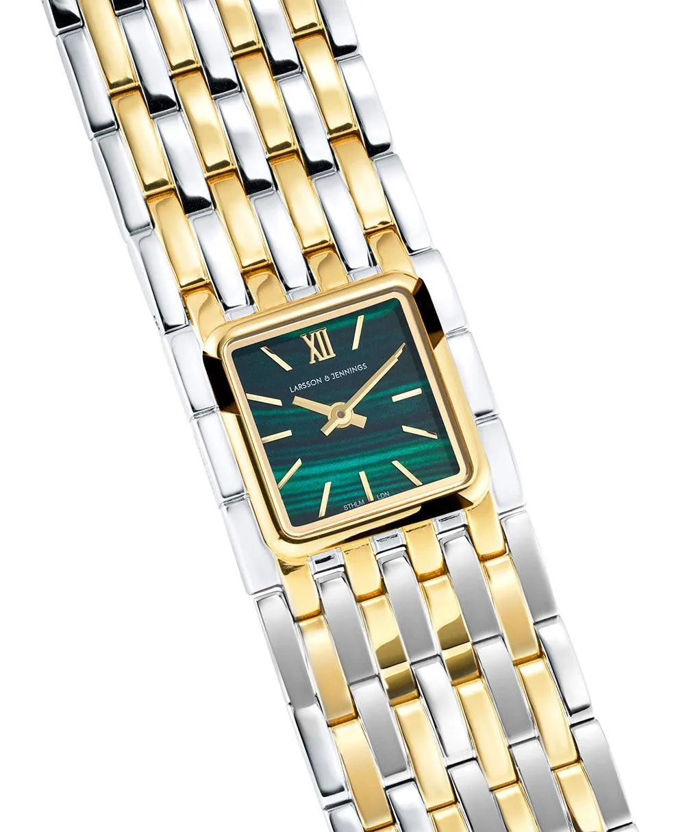 Tribeca Mixed Gold Green 24mm